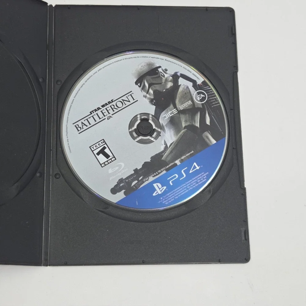 Star Wars Battlefront Sony PlayStation 4 PS4 Game Disc Only Replacement Case